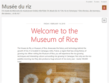Tablet Screenshot of museeduriz.fr